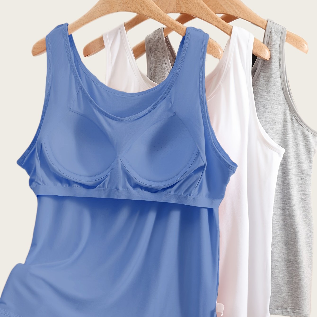 Plus Size Sleeveless Sports Tank Top Breathable Stretchy Athletic Wear