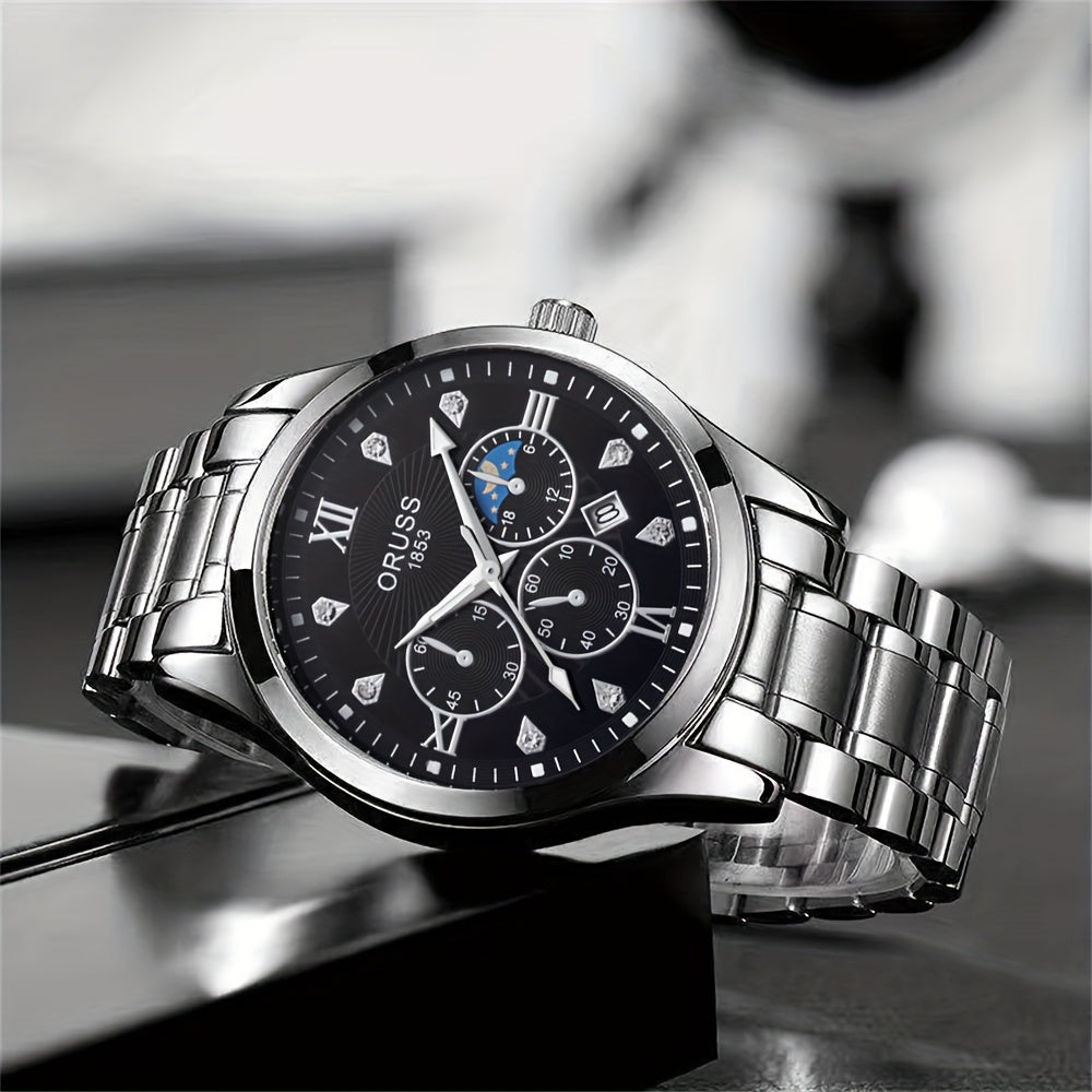 Men's Waterproof Luminous Fashion Watches for Students Versatile and Personalized