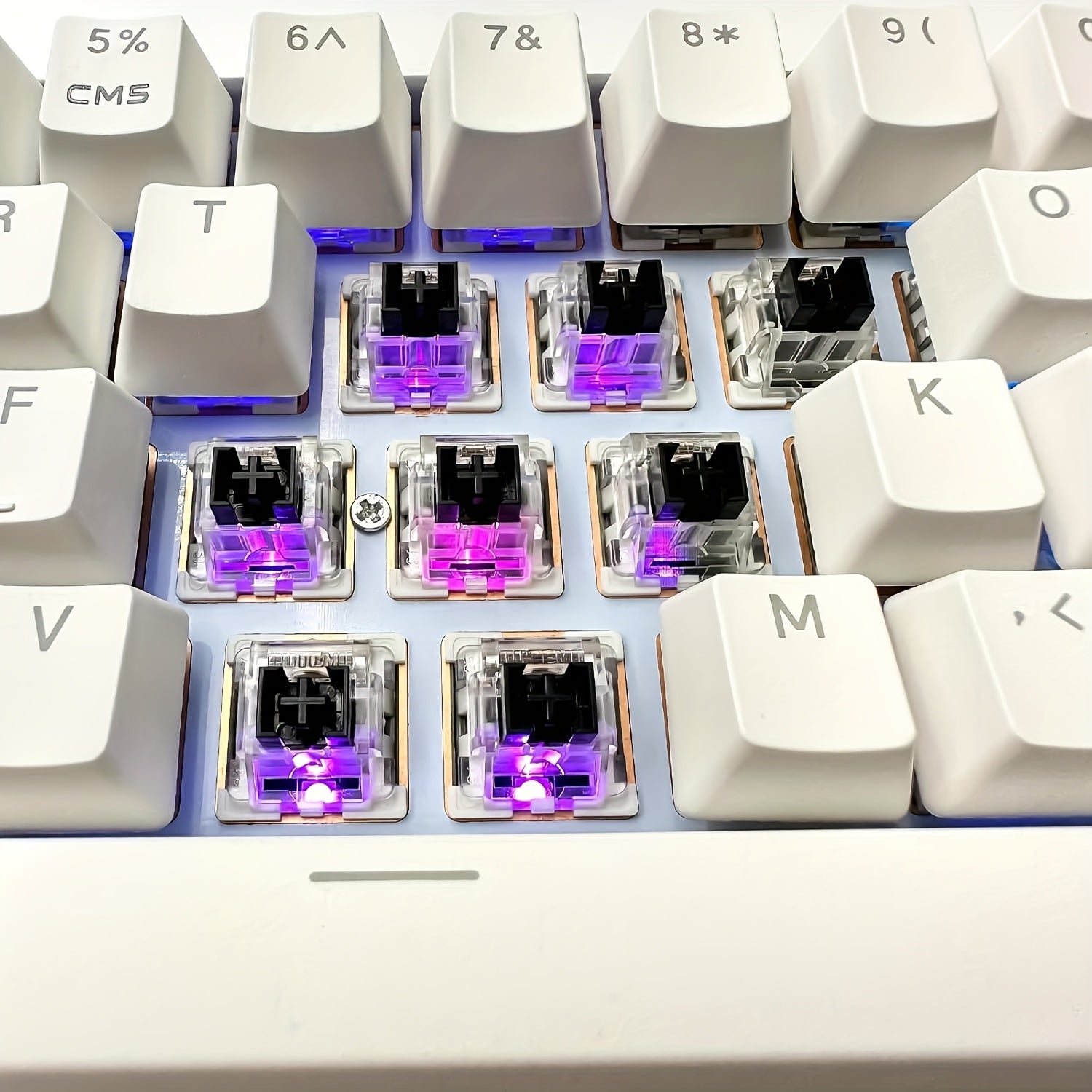 35 Straight Touch Mechanical Keyboard Switches 3 Pin 5 Pin Straight Axis