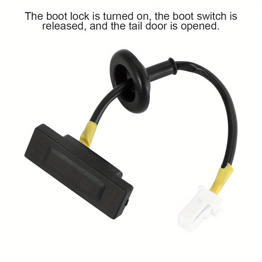 Trunk Lock for Cars Tailgate Release Button Compatible with Rio and Pride