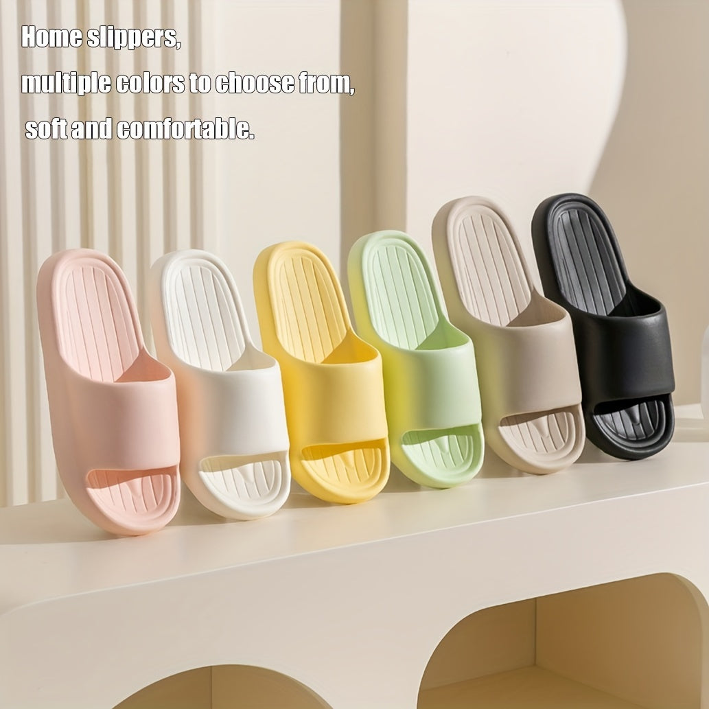 Women’s EVA Slides Non-Slip Bathroom Slippers Waterproof Comfortable