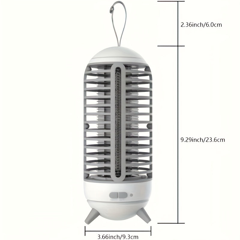 Электрический уничтожитель комаров и отпугиватель мух для использования на улице и на ферме, изготовленный из ABS-материала