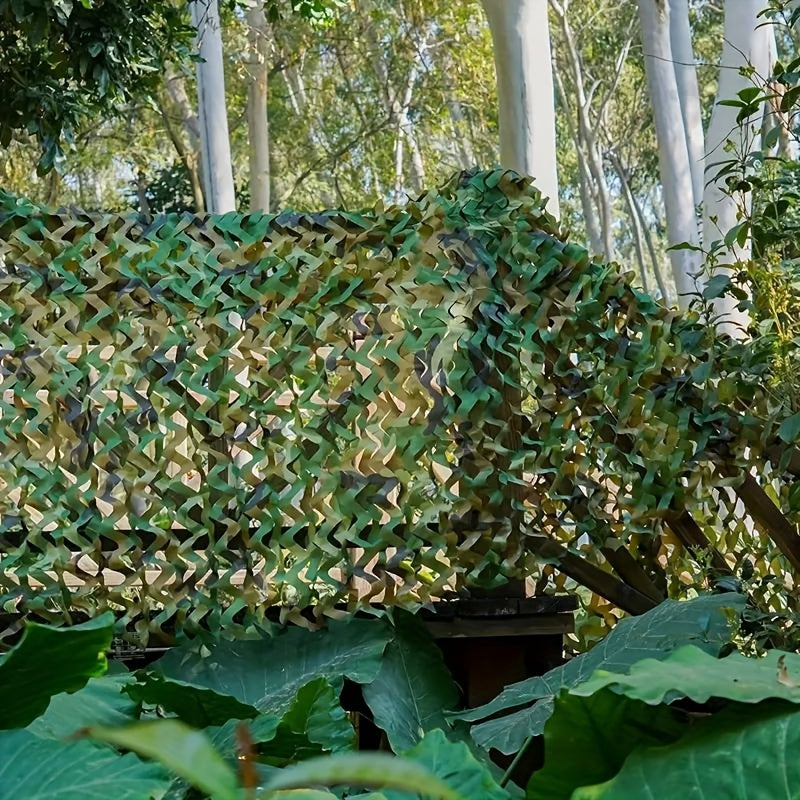 Nylon Camouflage Netting for Outdoor Landscaping Privacy and Concealment