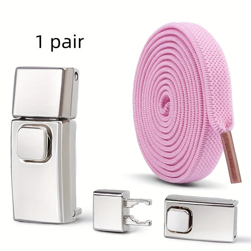 2024 8MM Безузловые эластичные шнурки для взрослых.