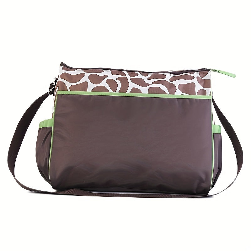 Diaper Bag for Moms with Cartoon Pattern Spacious with Multiple Functions Wet and Dry Separation