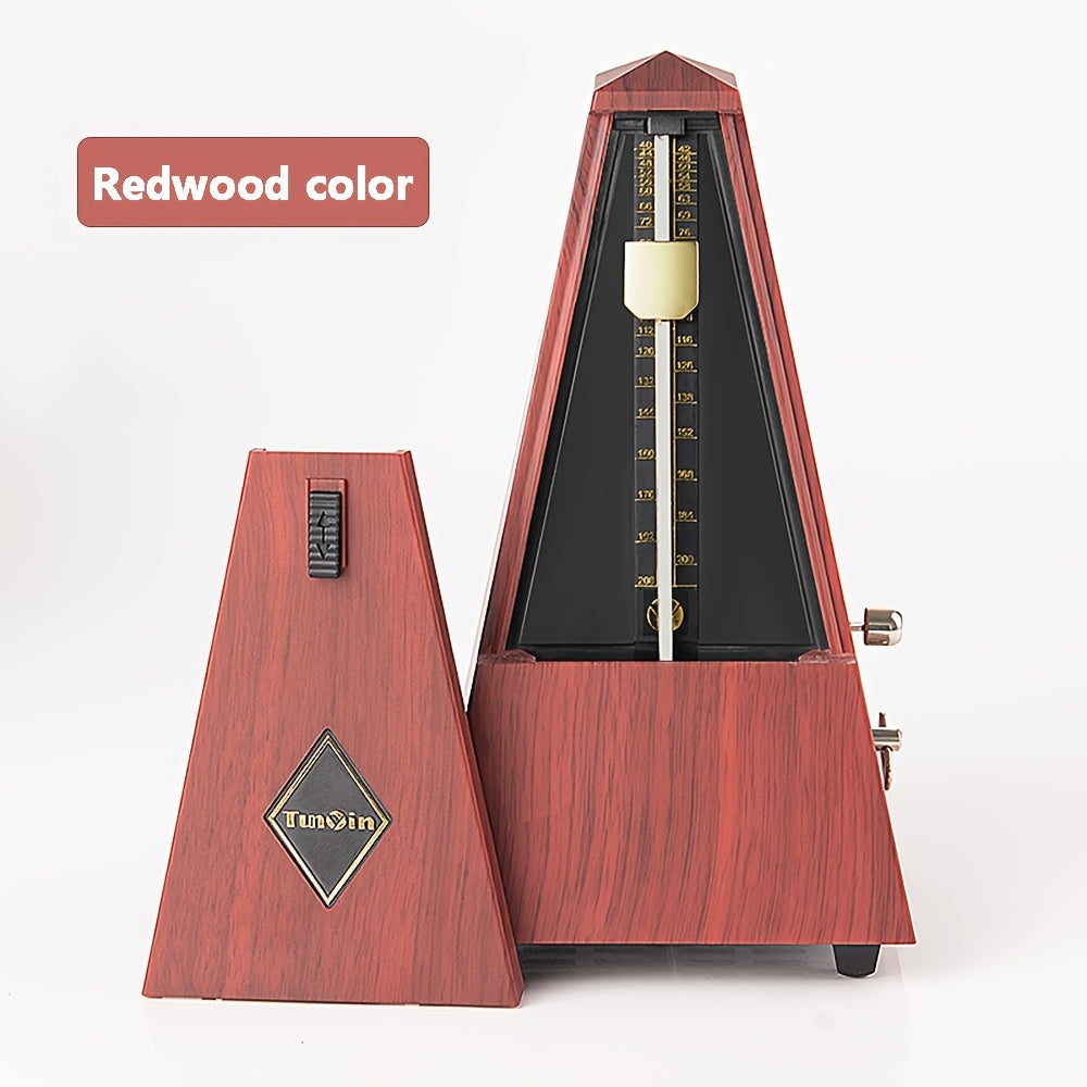 Uch rangli va toza mis mexanizmi bilan ta'minlangan minorali metronom, turli asboblar uchun mo'ljallangan va boshlovchilar uchun mos keladi, bu esa uni maxsus tadbirlarda musiqa ixlosmandlari uchun ajoyib sovg'a qiladi.