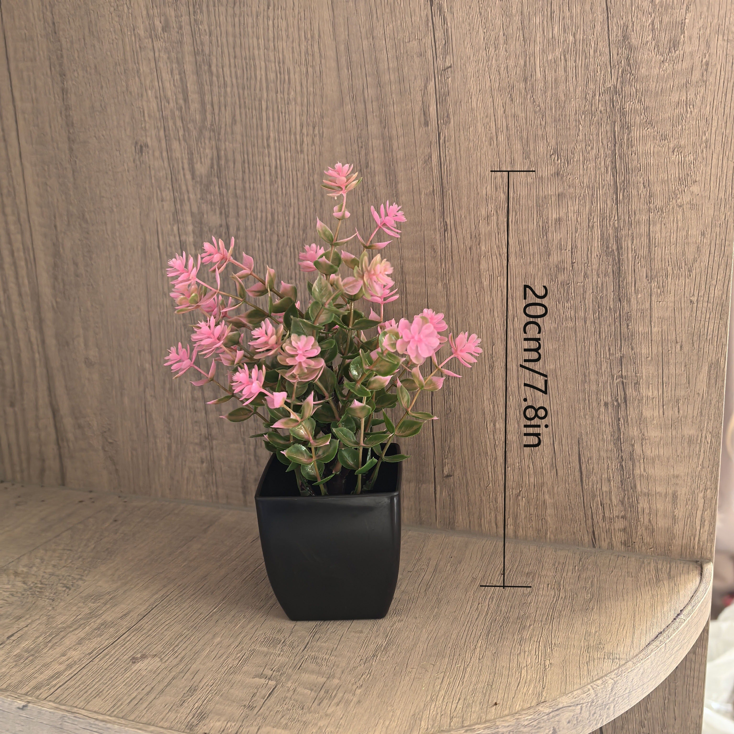 Artificial Plants Mini Eucalyptus and Grass Potted Decor for Home Office