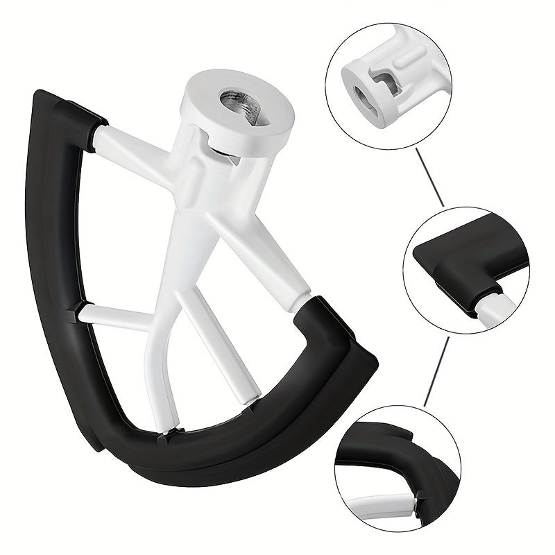 Tilt-Head Flex Edge Beater for 4.5-5 Quart Stand Mixers with Silicone Edges