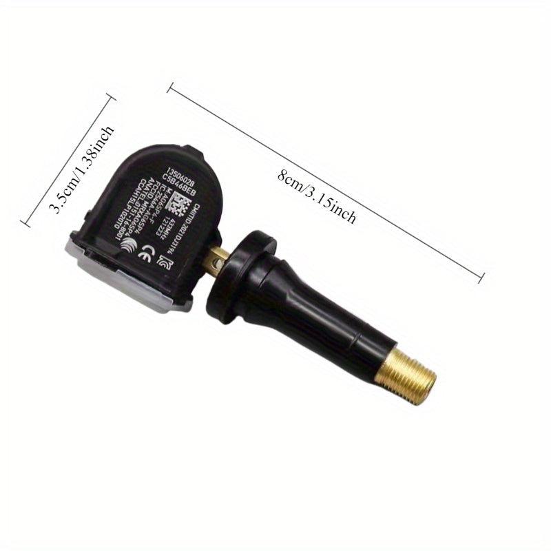 1/4 Pcs Tire Pressure Sensor for Cars with CR2032 Battery Replacement