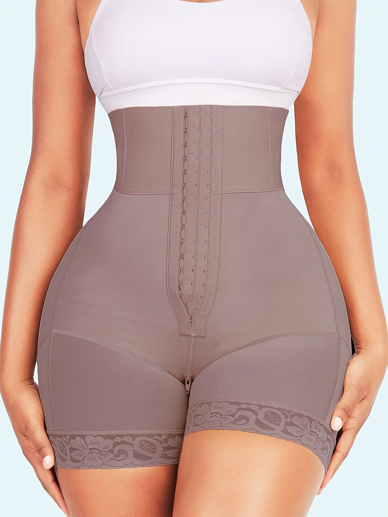 High Waist Compression Tummy Control Panties Butt Lifter Shapewear