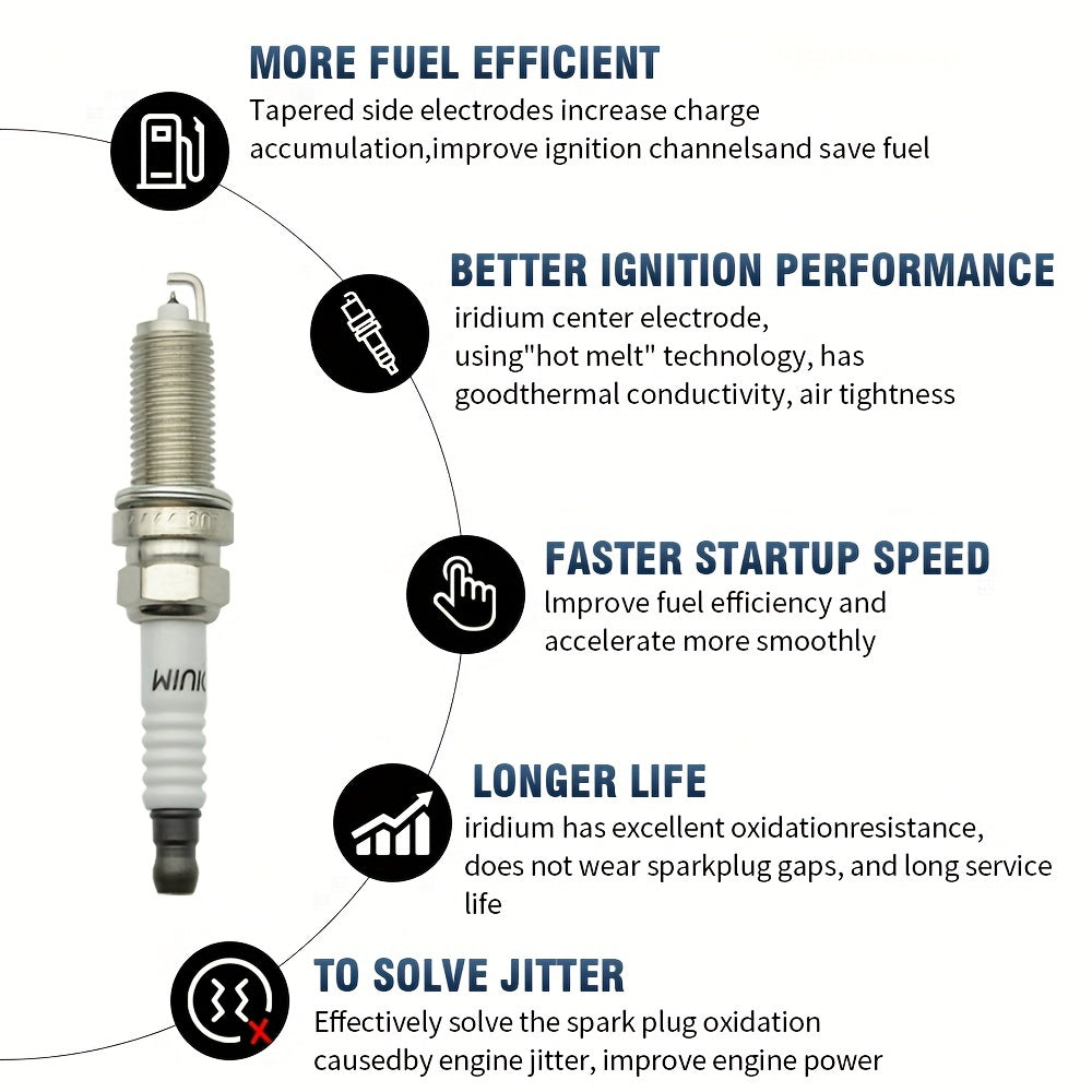 Pack of 4 Replacement Filters For Vacuum Cleaner Parts