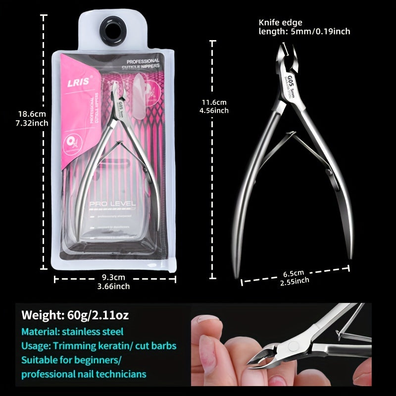 Stainless Steel Dead Skin Scissors for Manicures Precision Nail Care Tool