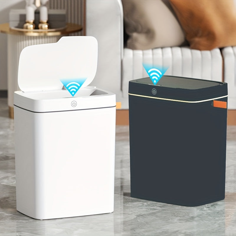 Smart Infrared Wireless Automatic Trash Can with Rechargeable Lithium Battery for Kitchen and Bedroom