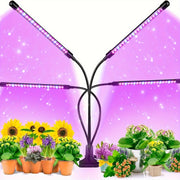 Red and Blue LED Plant Grow Light with USB, Adjustable 1-5 Heads for Indoor Plants and Greenhouse