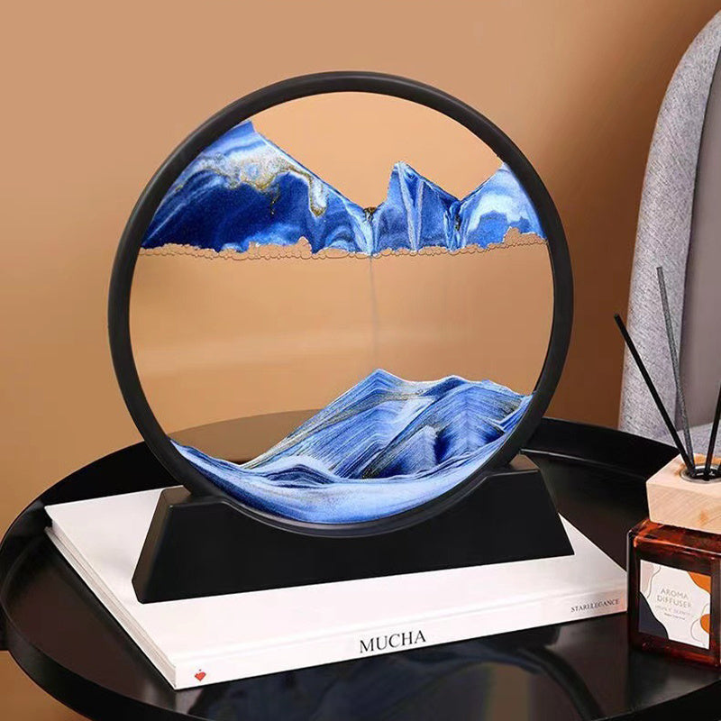 3D Sand Art Kit Mountain Landscape No Battery Needed Home Decor Relaxation