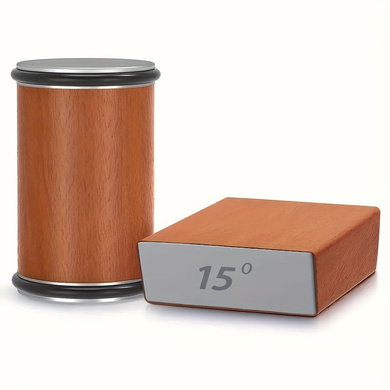 Kitchen Knife Sharpeners Set with Angle Technology 15 and 20 Degrees Portable Compact