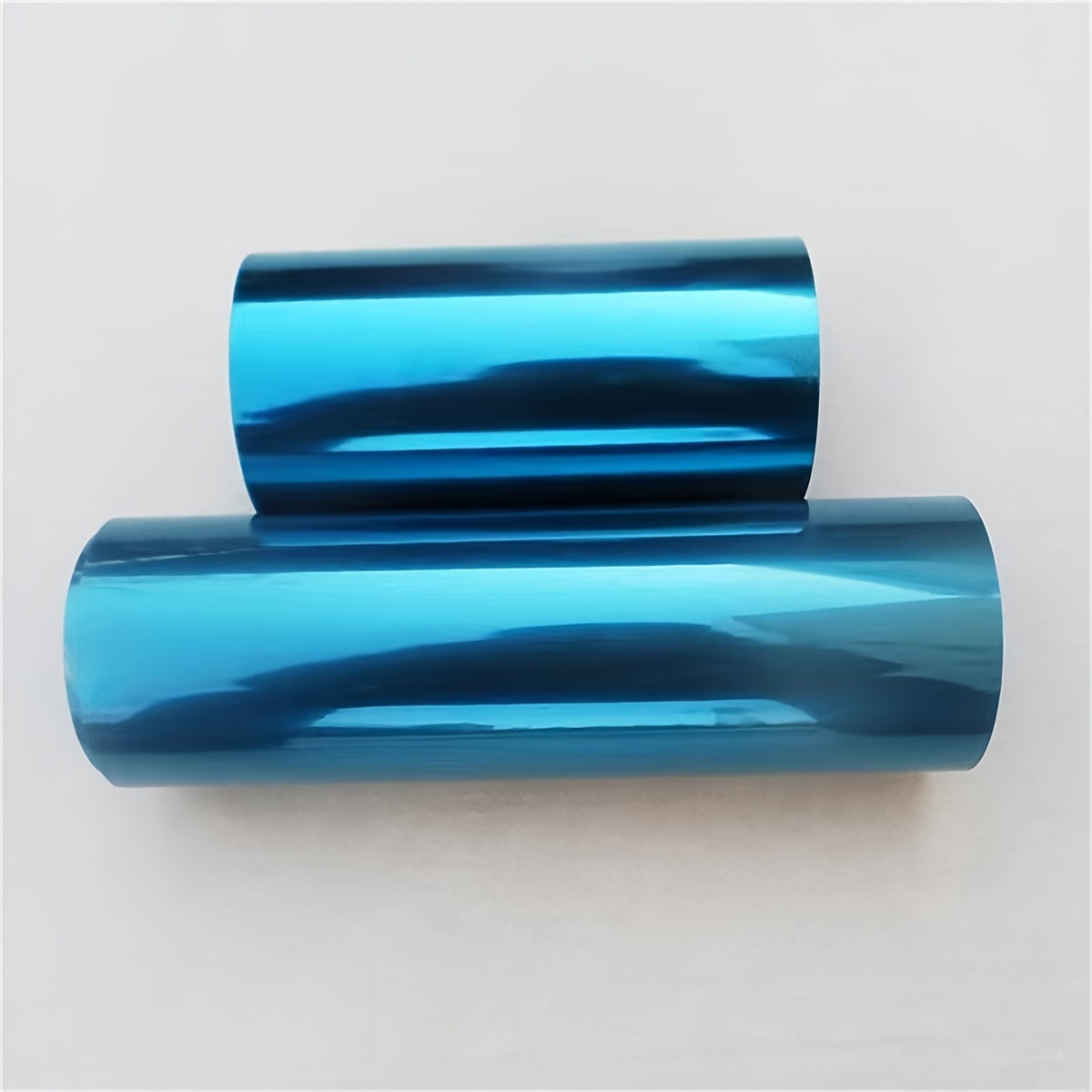 Koʻk Maxfiylik Oyna Filmi Elektrostatik Yelimsiz PVC Shisha Yopishtiruvchi Oʻtuvchi Oq