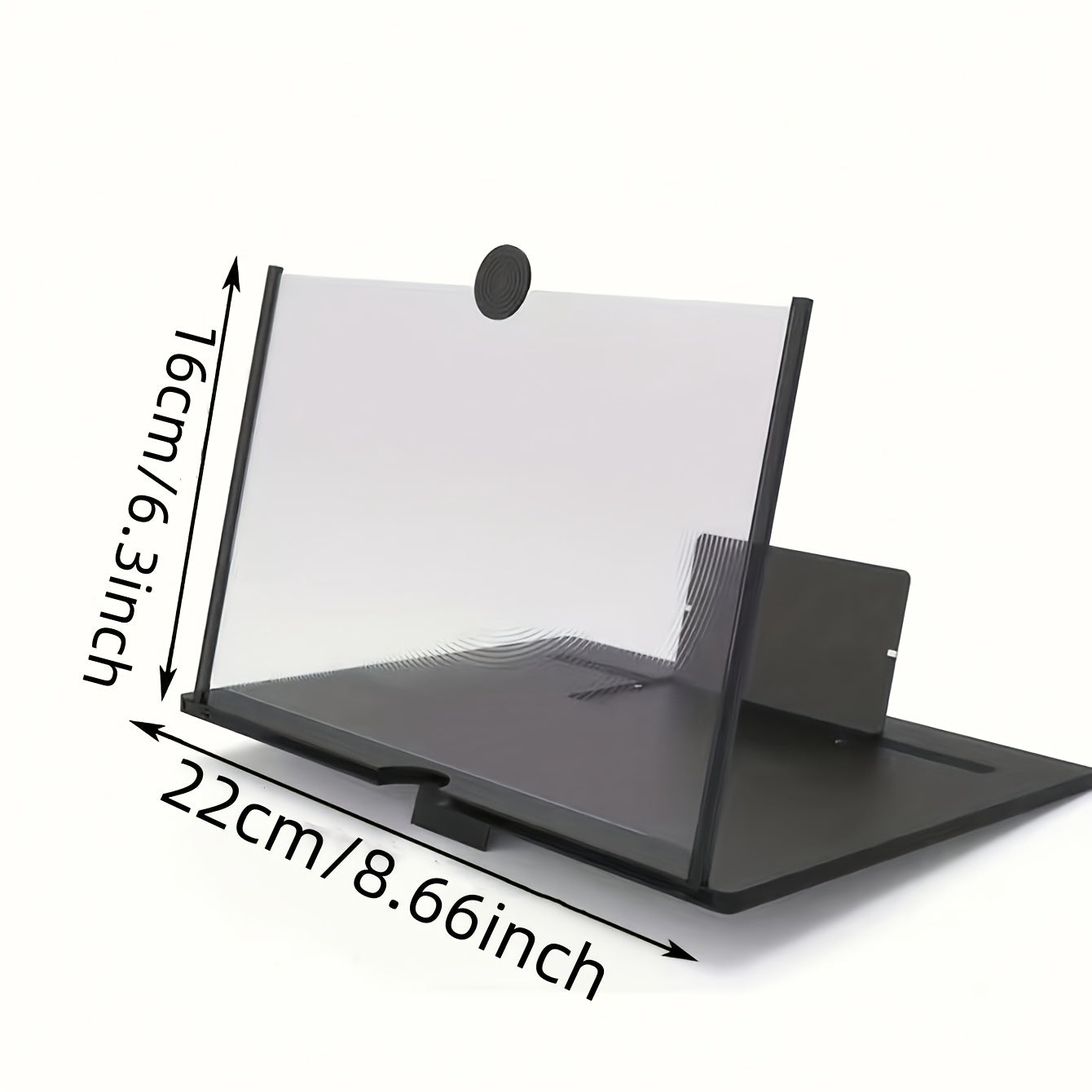 3D Smartphone Screen Magnifier with HD Anti-Blue Light and Flexible Tripod Stand