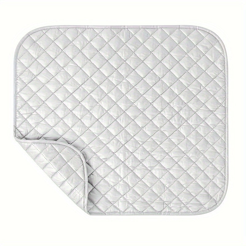 Foldable Portable Heat Insulation Ironing Mat with Silver Coating for Clothes