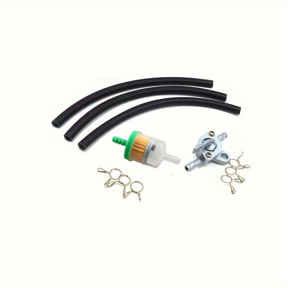 Motorcycle Dirt Bike ATV Fuel Tank Petcock Valve On/Off Switch Gasoline Line