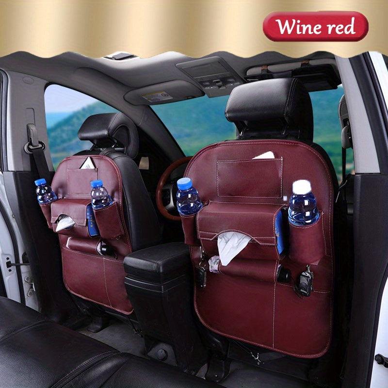 Avtomobil orqa o'rindiq tashkilotchisi, saqlash cho'ntaklari, oyoq uchun mato, o'rindiqni himoyalash, tish qutisi, stakan tutqich, noutbuk stol, ovqat uchun plastinka, park qilish uchun foydalanish