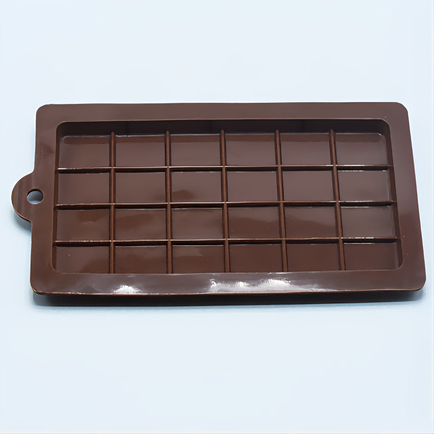 Silicone Chocolate Bar Mold Non-Toxic Flexible Kitchen Tool for Holiday Baking