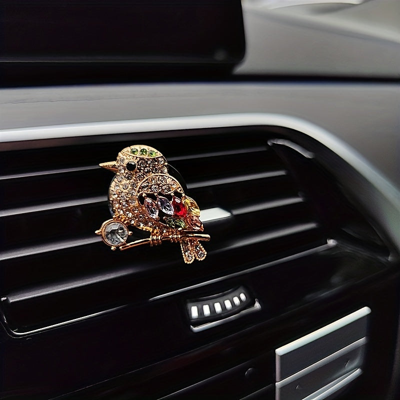 Avtomobil Dekor Aromaterapiya Klipi Rang-barang Qush Parvozchi Avtomobil Havo Chiqishi Hidi Klipi