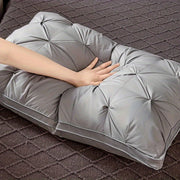 "Super Soft Cervical Support Sleeping Pillow, 1 dona - Erkaklar va Ayollar uchun ideal, Mehmonxona, Yotoqxona, Mehmon xonasi va Uyda foydalanish uchun Non-Collapse yadro bilan. Nafas oladigan, Gippoallergen va Ergonomik dizayn bilan qulay uyqu uchun."