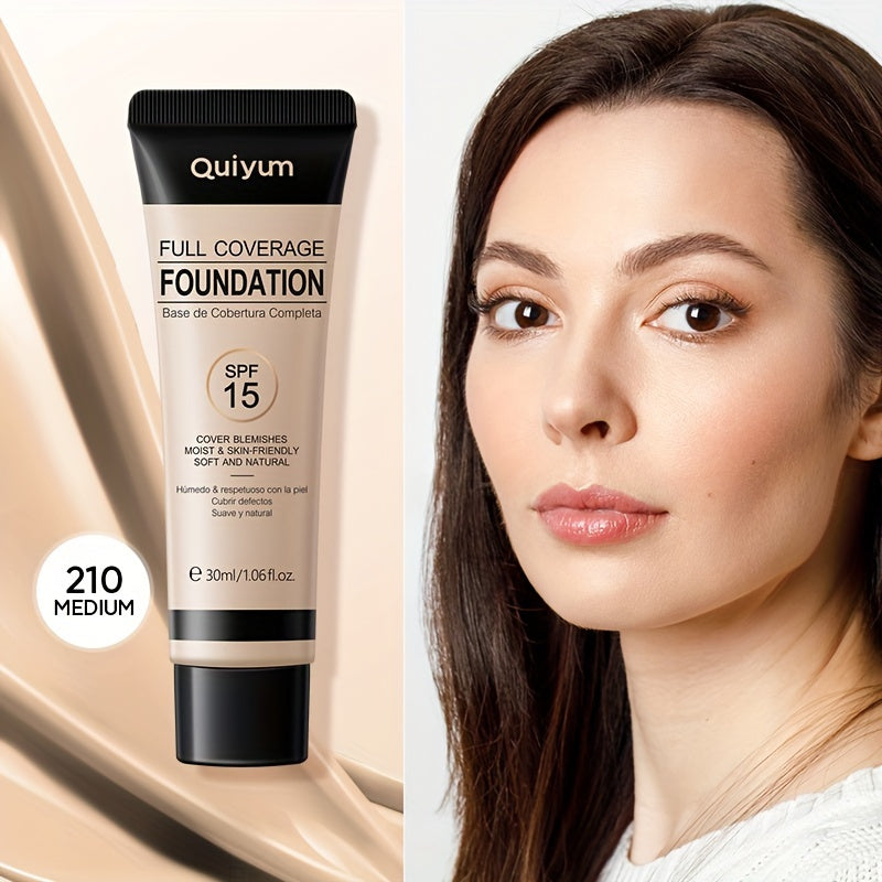 Women Foundation 30ml Full Coverage Matte Oil-Control Concealer