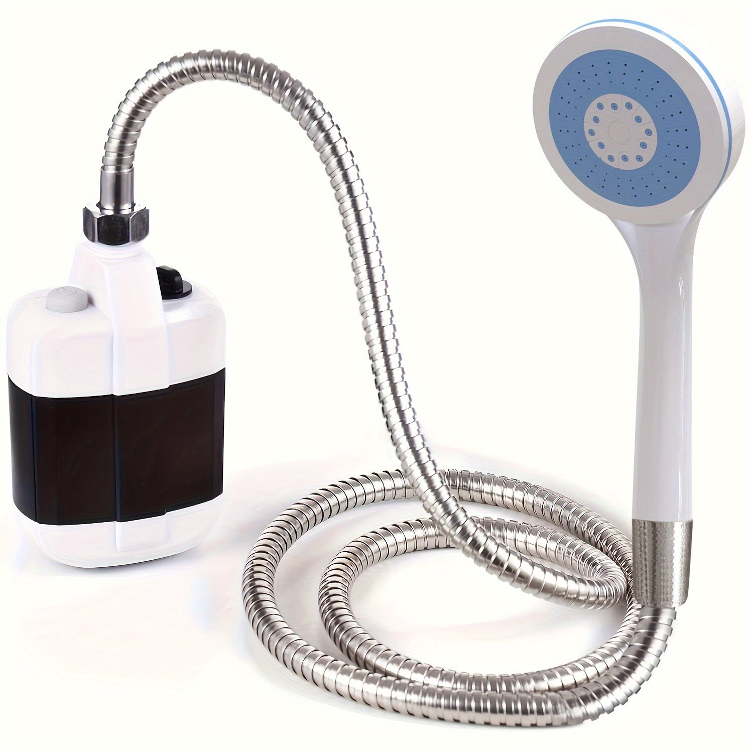 Portable Camping Shower Handheld Water Pump with Filtration 4-5L/min