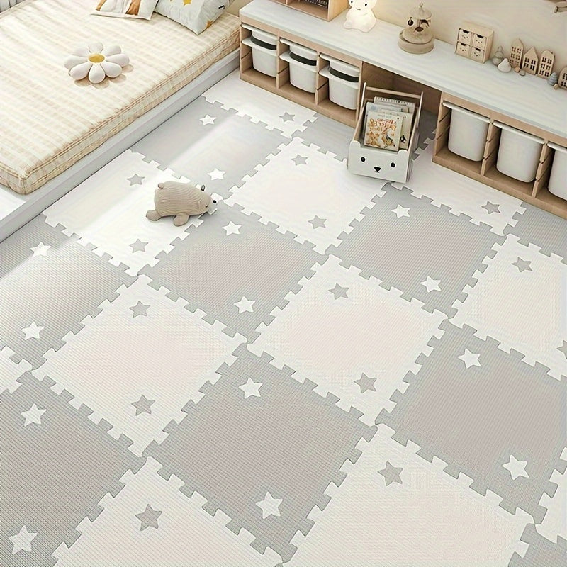 Set of 6 or 9 Soft Play Mats Puzzle Activity Mats for Kids Gift