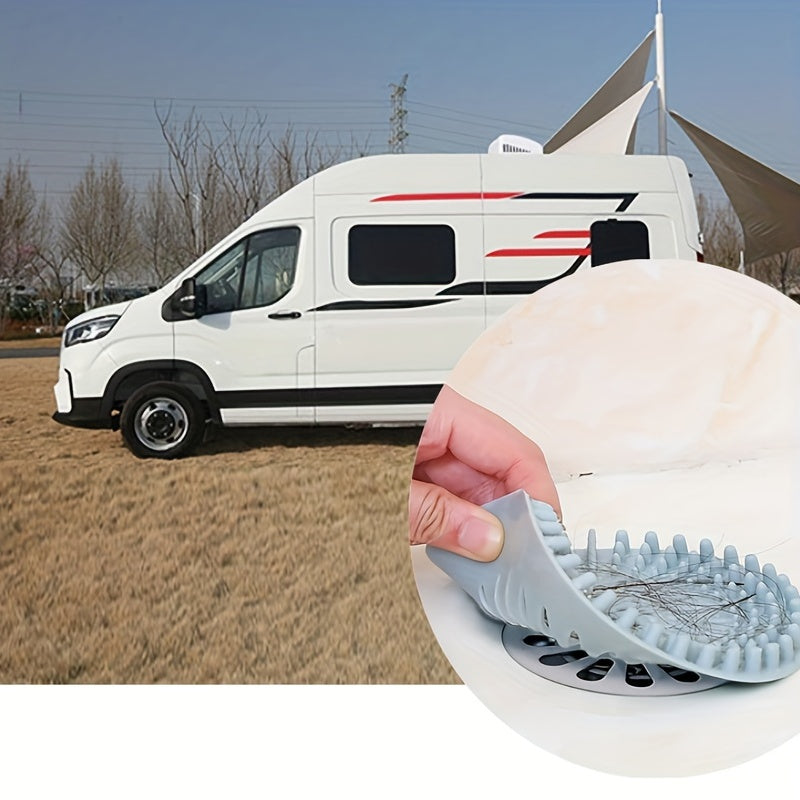 Hojatxona drenaj sochlarini ushlovchi silikon pol to'shagi tarmog'i 13cm x 13cm