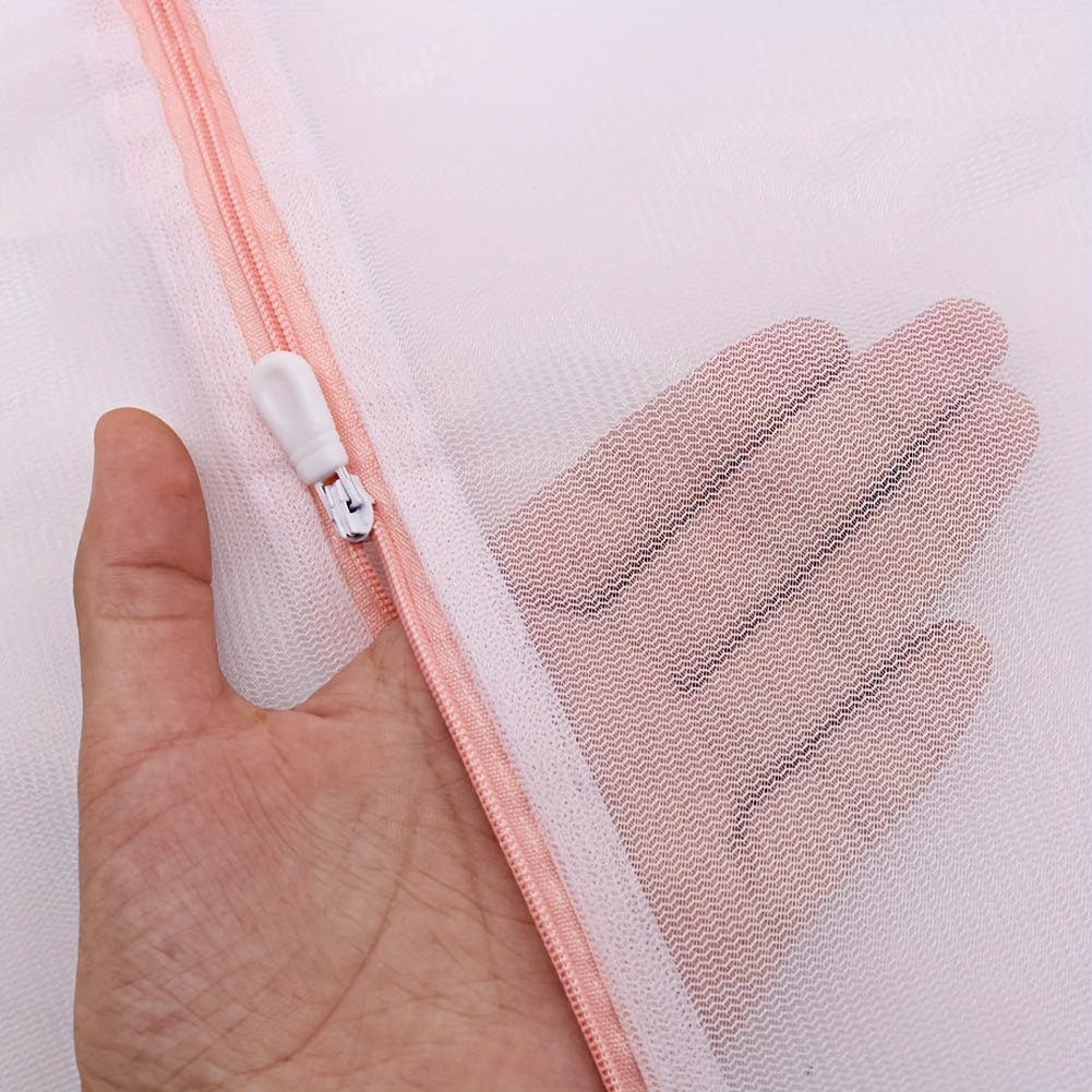 Мешок для стирки с сеткой для деликатных тканей, прочный, вешается, защита шкафа