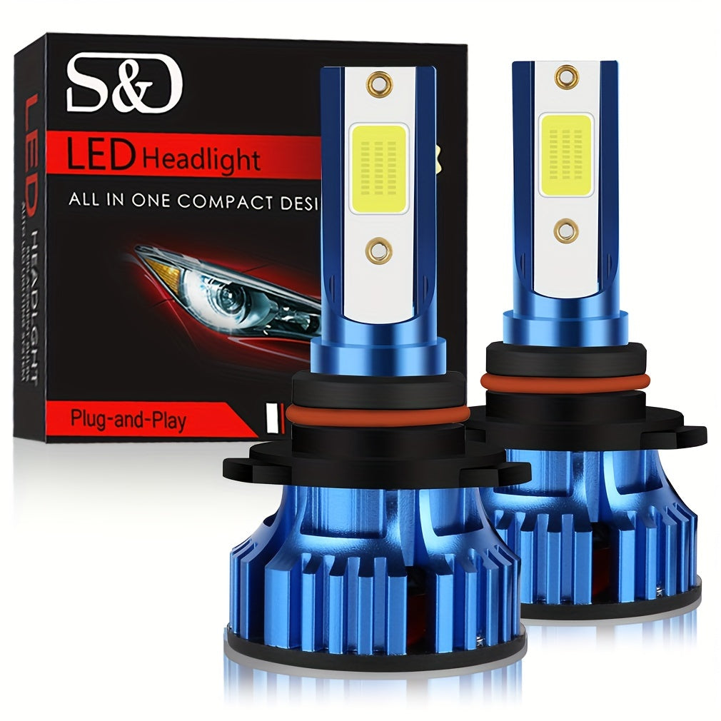 Car LED Headlight Bulbs 60W 20000LM Auto Lamp H1 H3 H4 H7 HB3 HB4