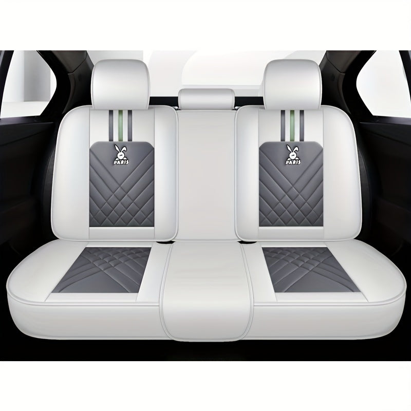 Universal 5-Color PU Leather Car Seat Covers All-Season Ventilated