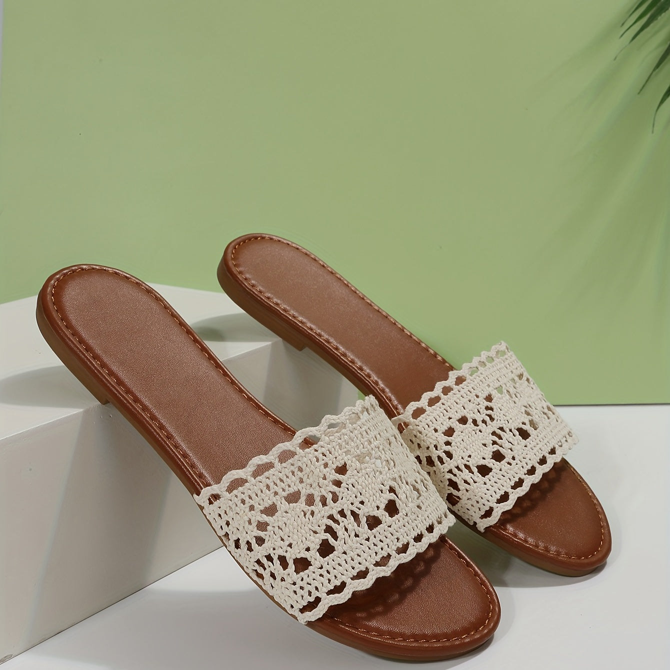 Women's Breathable Slide Sandals Lightweight Open Toe Summer Shoes