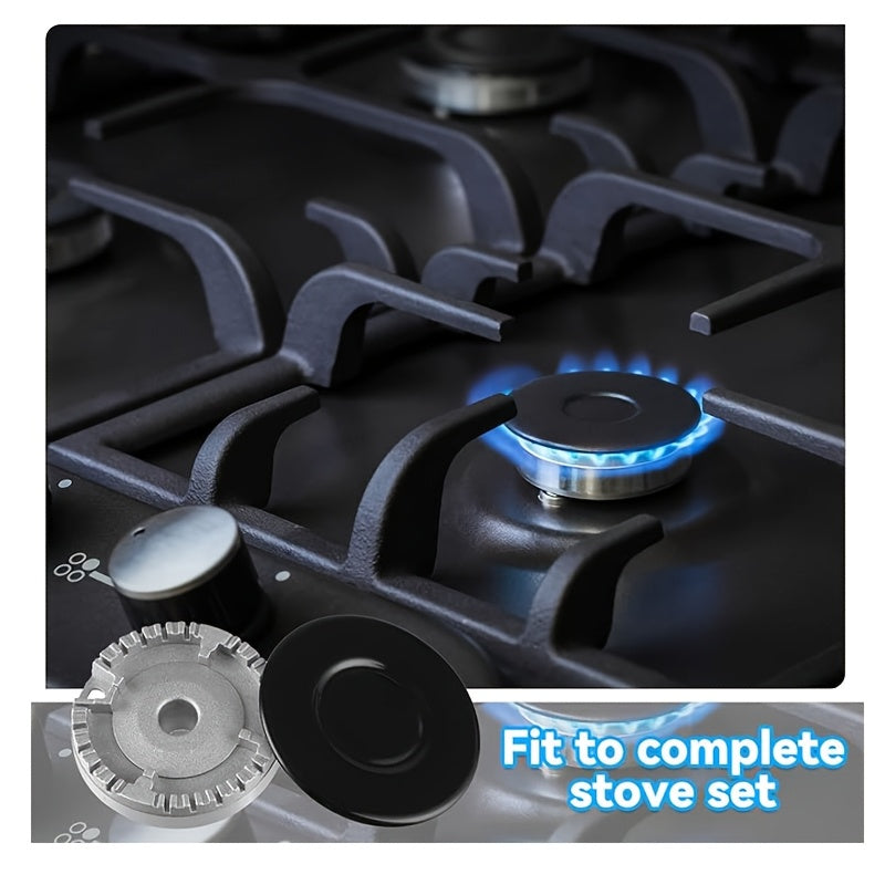 Metall gaz pechkasining yonish joylari uchun qopqog'lar to'plami, konkav temir himoyachilar