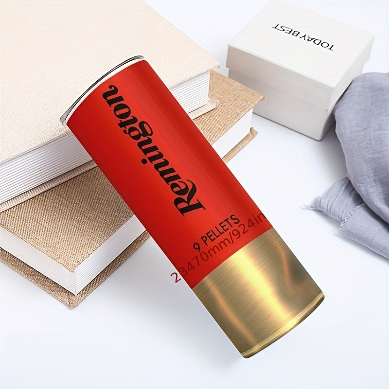 Remington Bullet zanglamas po'latdan yasalgan tumbler, ov qilish va ochiq havoda vaqt o'tkazishni yoqtiradiganlar uchun ideal sovg'a.