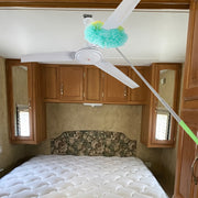 Universal Telescopic Ceiling Fan and RV Roof Cleaning Brush