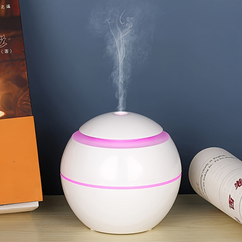 USB-Powered Cold Mist Humidifier and Essential Oil Diffuser for Bedroom Office Travel