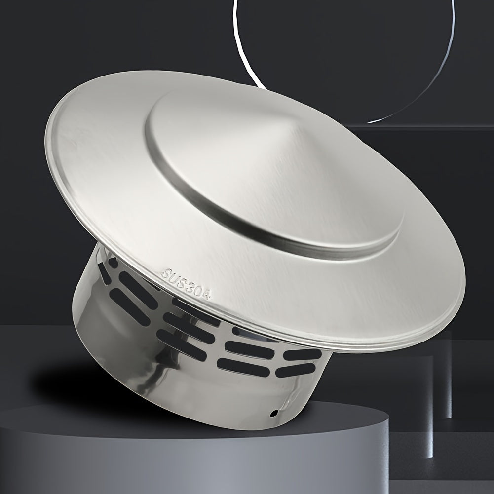 Metal Top Hat Flue Rain Cap for Wood Stove Chimney 11cm Diameter