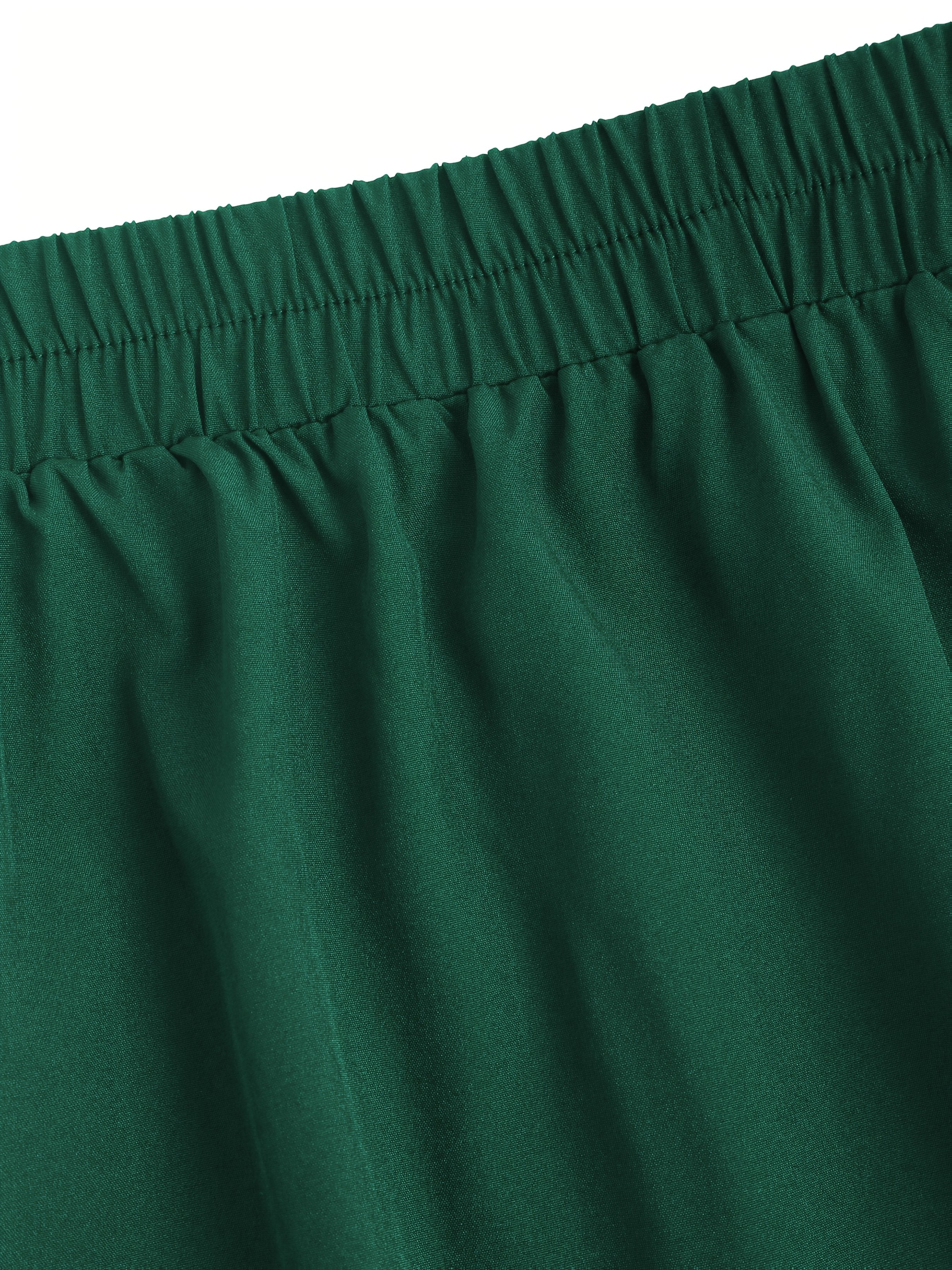 Plus-Size Women's A-Line Skirt Fitted Waist Elegant Design