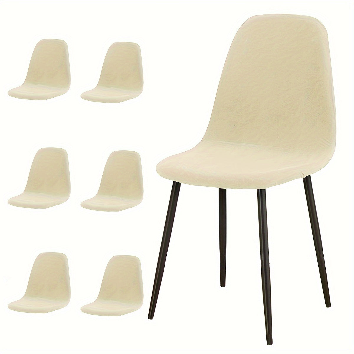 Waterproof Eames Chair Cover for Dining and Home Chairs 4-6 Pack