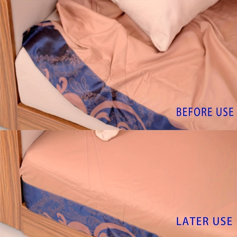 Juego de 2 clips ajustables para sábanas, hebillas antideslizantes para mantener las sábanas seguras