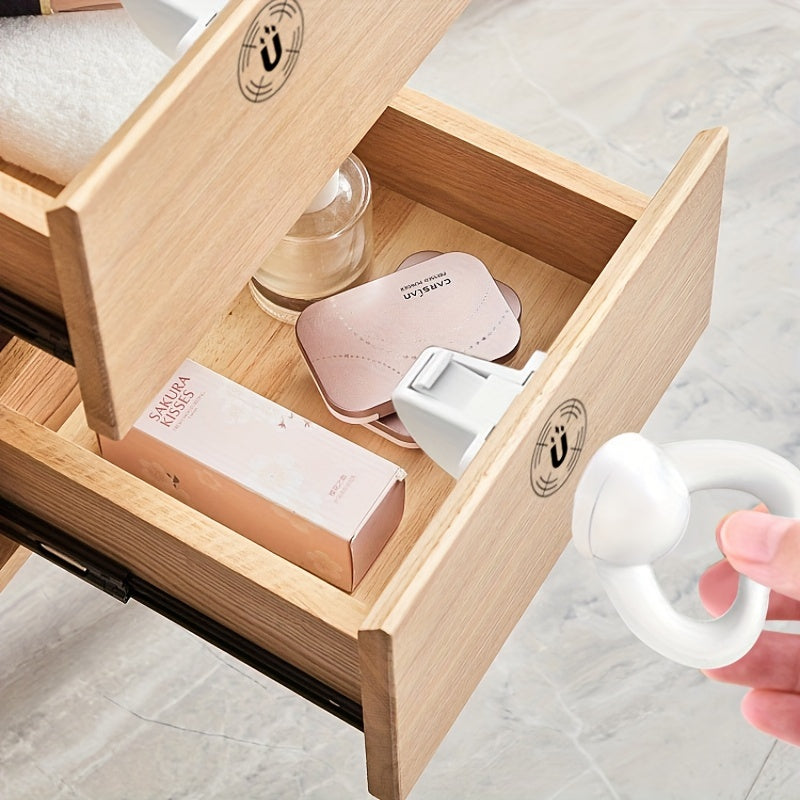 Magnetic Drawer Locks Hidden Safety Locks for Cabinets and Furniture