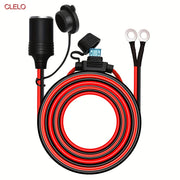 Car Female Power Outlet Extension Heavy Duty 12V 24V with Fuse