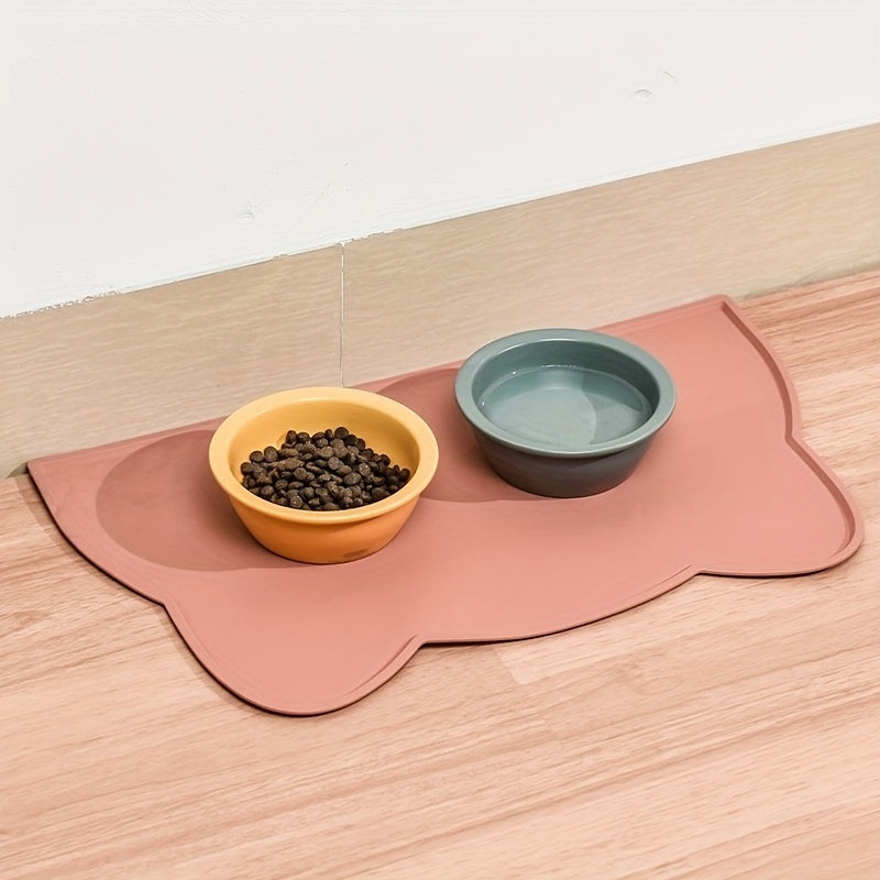 Silicone Pet Feeding Mat for Cats and Dogs Non-Slip Spill-Proof Easy to Clean