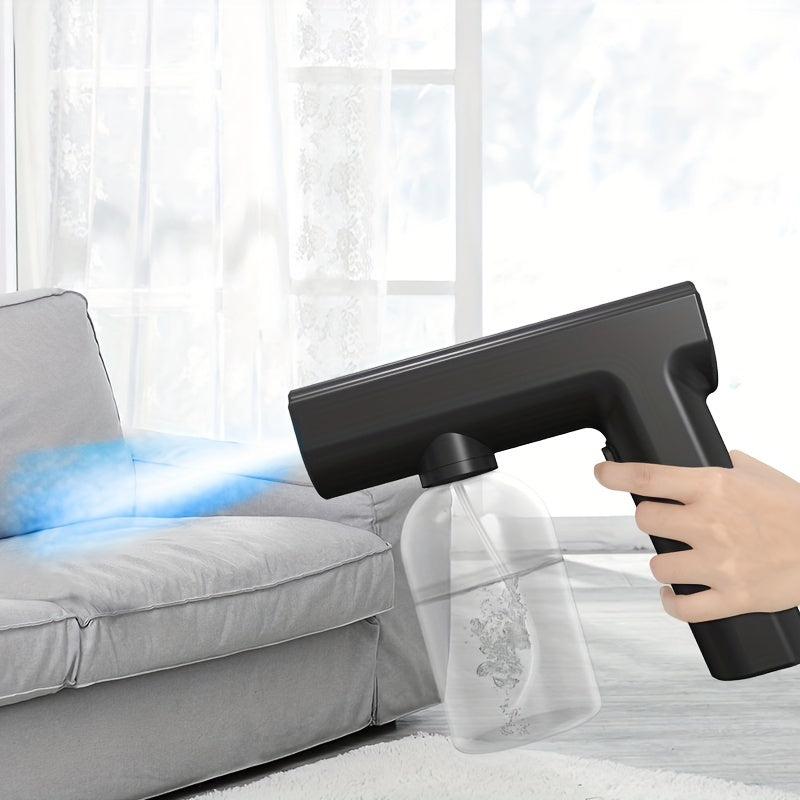 Rechargeable Handheld Nano Steam Cleaner 300ML with Blue Light Atomizer
