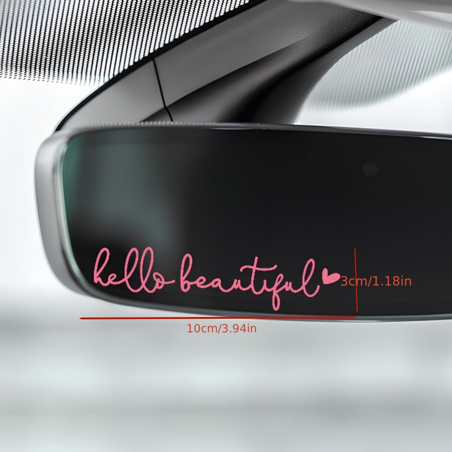 3-Pack Mirror Decal Stickers for Laptop, Cup, Home Decor Paper Labels