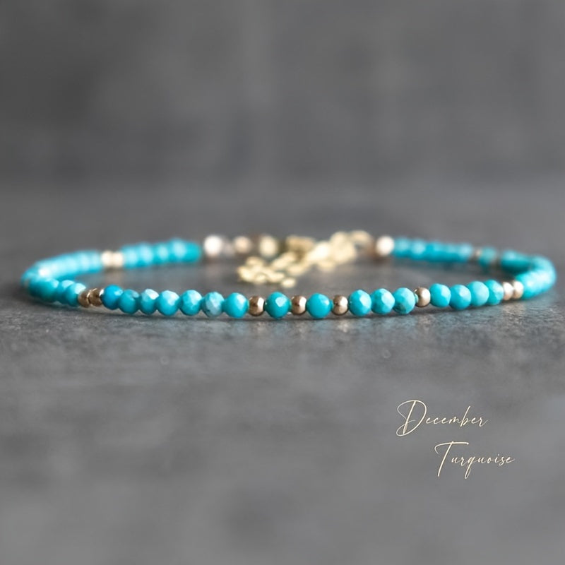 Женский браслет из бусин лунного и солнечного камня для подарка и украшений